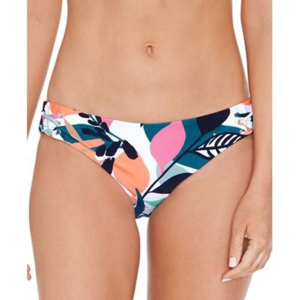 Raisins Lace-up Bikini Bottoms In Desert Wild Multi - XL